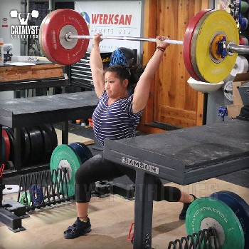 Lily jerk - Olympic Weightlifting, strength, conditioning, fitness, nutrition - Catalyst Athletics