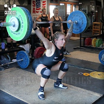 Kristin snatch - Olympic Weightlifting, strength, conditioning, fitness, nutrition - Catalyst Athletics