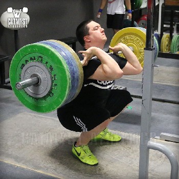 Steve front squat - Olympic Weightlifting, strength, conditioning, fitness, nutrition - Catalyst Athletics