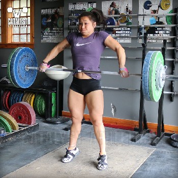 Lily snatch high-pull - Olympic Weightlifting, strength, conditioning, fitness, nutrition - Catalyst Athletics